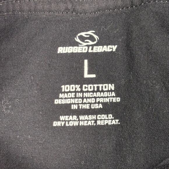 Rugged Legacy Joe Biden Fish Quote T-Shirt Mens Large L USA Patriotic Graphic T - Picture 4 of 8